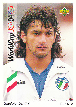 Gianluigi Lentini Italy Upper Deck World Cup 1994 Preview Ita/Spa #24